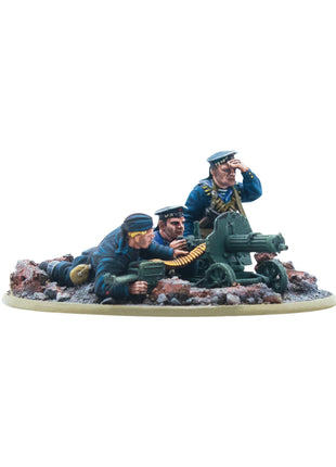 Soviet Naval Brigade Medium Machine Gun Team