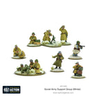 Dit is een foto van het spel Soviet Army (Winter) Support Group (HQ, Mortar & MMG) te koop bij Speldorado Spellenwinkel Delft