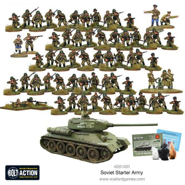 Dit is een foto van het spel Soviet Starter Army te koop bij Speldorado Spellenwinkel Delft