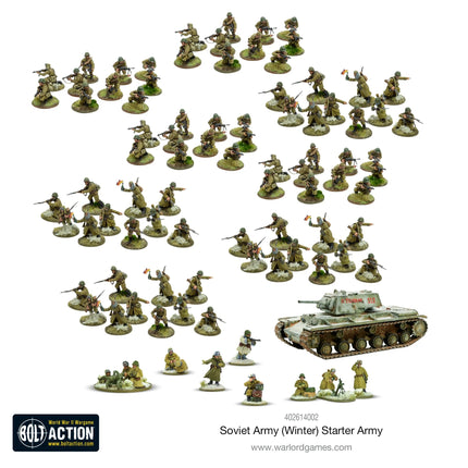 Dit is een foto van het spel Soviet Winter Starter Army te koop bij Speldorado Spellenwinkel Delft