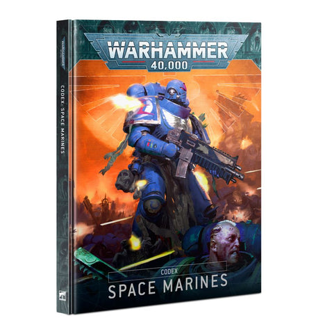 Dit is een afbeelding van het miniatuur Codex(Hb) (English) - Space Marines voor het spel Warhammer, te koop bij Tabletop Miniature Wargames spellenwinkel Speldorado in delft