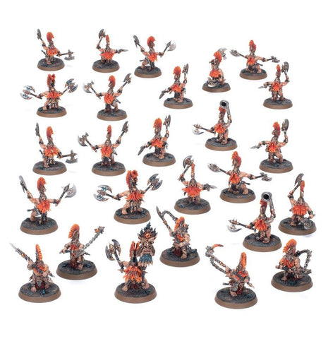 Dit is een afbeelding van het miniatuur Spearhead - Fyreslayers voor het spel Warhammer, te koop bij Tabletop Miniature Wargames spellenwinkel Speldorado in delft