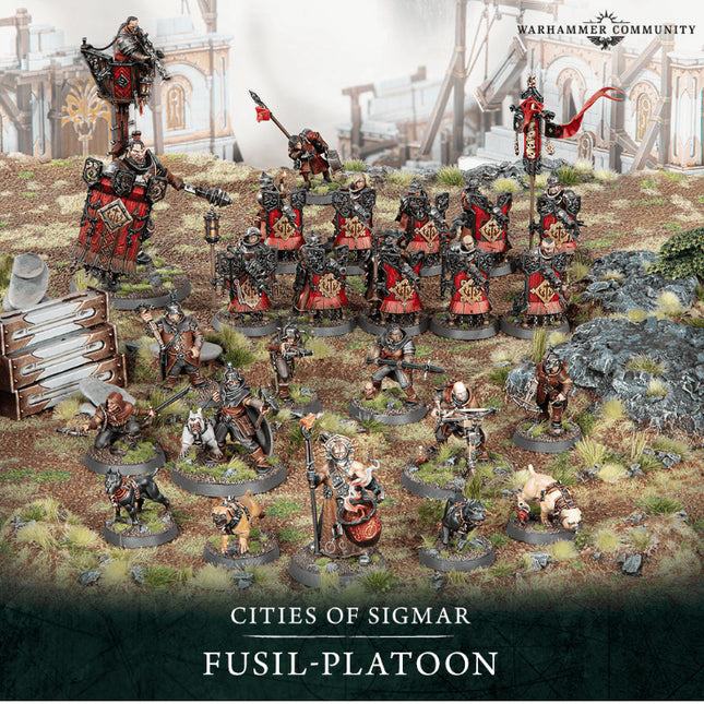 fusil-platoon spearhead:cities of sigmar