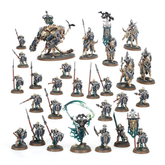 Dit is een afbeelding van het miniatuur Spearhead - Ossiarch Bonereapers voor het spel Warhammer, te koop bij Tabletop Miniature Wargames spellenwinkel Speldorado in delft