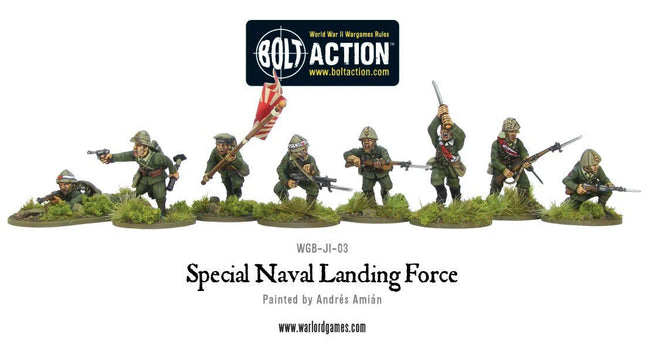 Dit is een foto van het spel Japanese Special Naval Landing Force te koop bij Speldorado Spellenwinkel Delft