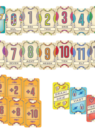 Speler trekt unieke Flip 7 nummerkaarten en probeert dubbels te vermijden in dit spannende kaartspel.