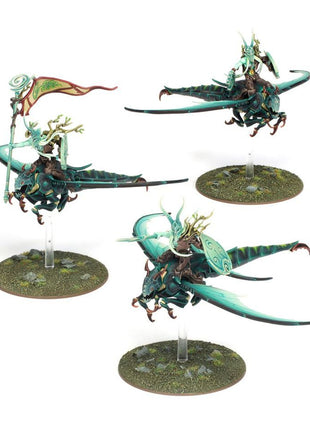 Dit is een afbeelding van het miniatuur Spiterider Lancers - Sylvaneth voor het spel Warhammer, te koop bij Tabletop Miniature Wargames spellenwinkel Speldorado in delft