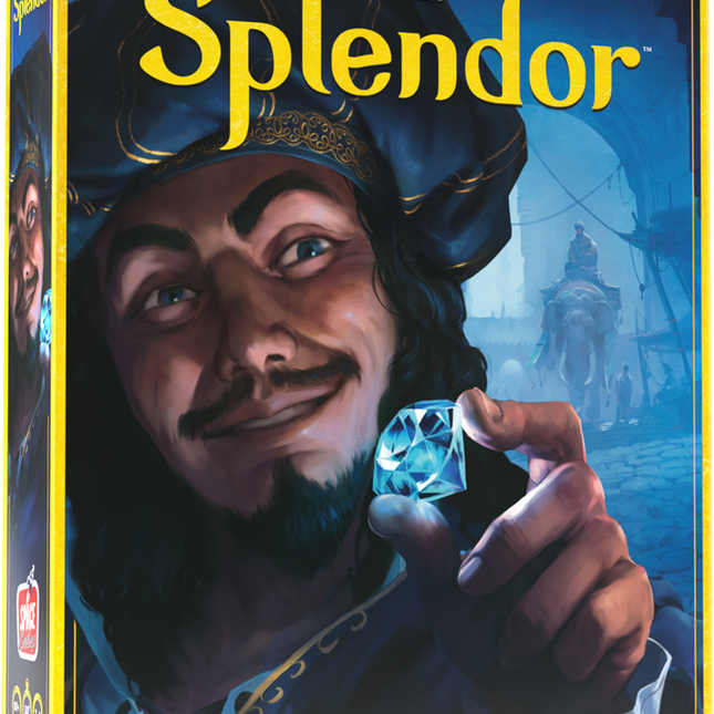 Dit is een foto van het spel Splendor NL EN-NL te koop bij Speldorado Spellenwinkel Delft