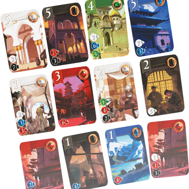 Dit is een foto van het spel Splendor NL EN-NL te koop bij Speldorado Spellenwinkel Delft