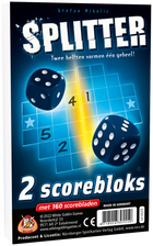 Splitter bloks (extra scorebloks) – gezellig dobbelspel – 1 tot 10 spelers