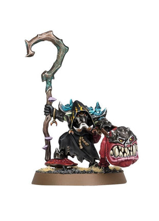 Dit is een foto van het spel Squigboss With Gnasha-Squig - Gloomspite Gitz te koop bij Speldorado Spellenwinkel Delft