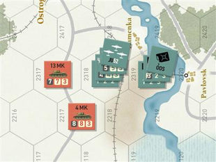 Dit is een foto van het spel Stalingrad Roads te koop bij Speldorado Spellenwinkel Delft
