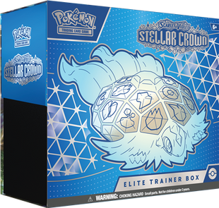 Pokémon TCG Stellar Crown  Elite trainer box  – set Stellar Crown - Elite Trainer Box