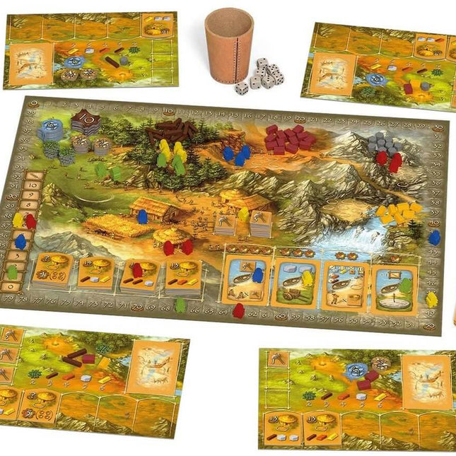 Dit is een foto van het spel Stenen Tijdperk te koop bij Speldorado Spellenwinkel Delft