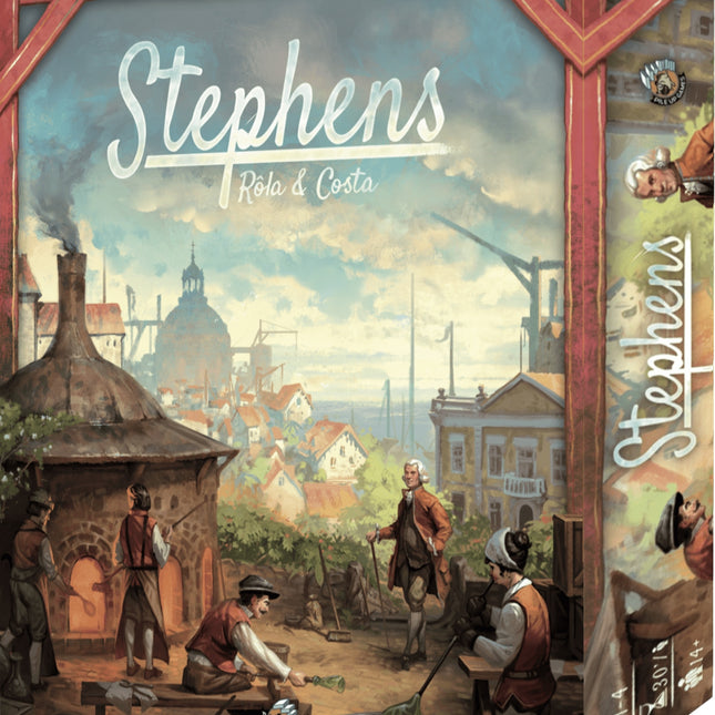 Dit is een foto van het spel Stephens te koop bij Speldorado Spellenwinkel Delft