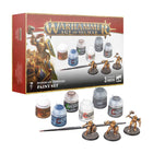 Dit is een foto van het spel Stormcast + Paint Set - Age of Sigmar te koop bij Speldorado Spellenwinkel Delft