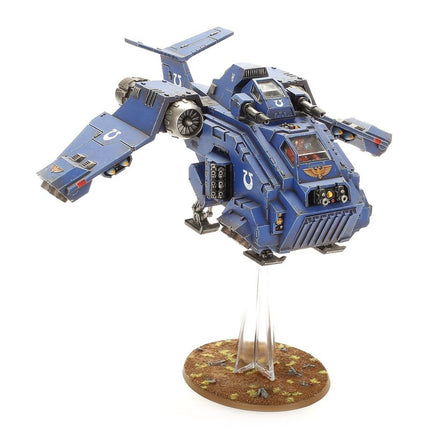 Dit is een afbeelding van het miniatuur Stormraven Gunship - Space Marines voor het spel Warhammer, te koop bij Tabletop Miniature Wargames spellenwinkel Speldorado in delft