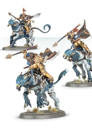 Dit is een afbeelding van het miniatuur Stormstrike Palladors - Stormcast Eternals voor het spel Warhammer, te koop bij Tabletop Miniature Wargames spellenwinkel Speldorado in delft
