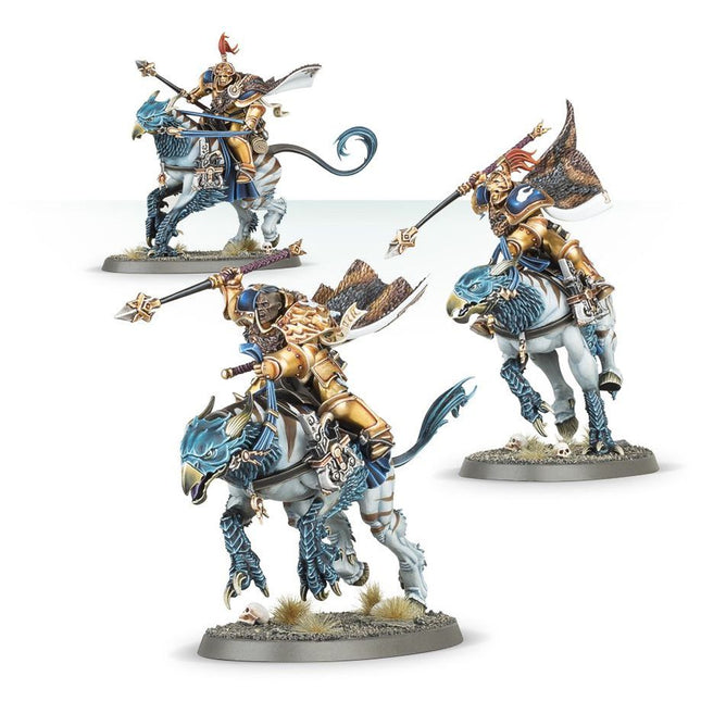 Dit is een foto van het spel Stormstrike Palladors - Stormcast Eternals te koop bij Speldorado Spellenwinkel Delft
