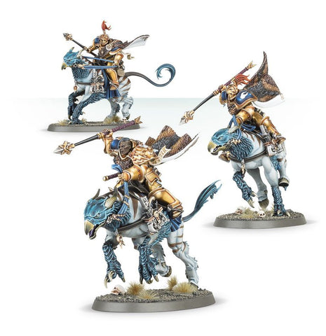 Dit is een afbeelding van het miniatuur Stormstrike Palladors - Stormcast Eternals voor het spel Warhammer, te koop bij Tabletop Miniature Wargames spellenwinkel Speldorado in delft