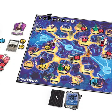 "Spelers werken samen als heldenteam om monsters te verslaan in Horrified"