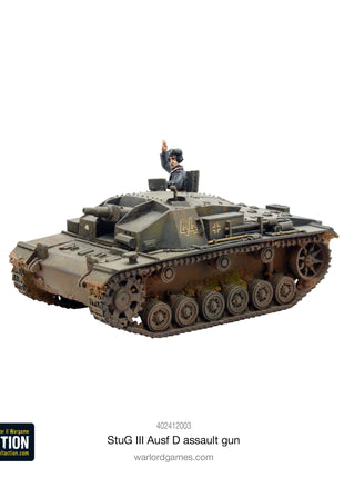 StuG III Ausf. D Assault Gun voor Bolt Action - duitsers vehicle schaal 1:58 miniatuur