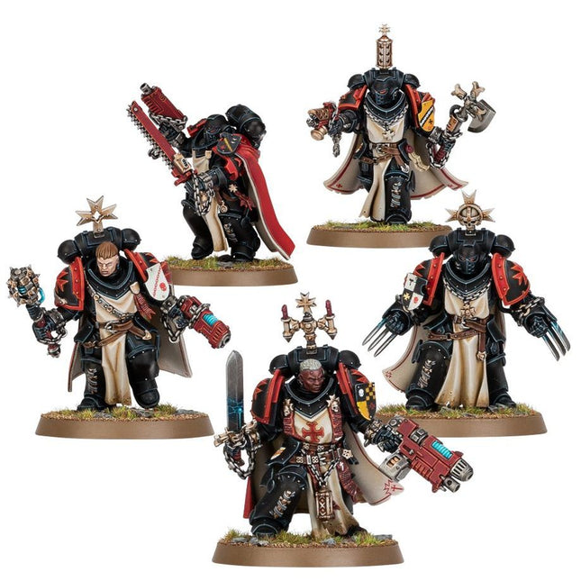 Dit is een foto van het spel Sword Brethren - Black Templars te koop bij Speldorado Spellenwinkel Delft