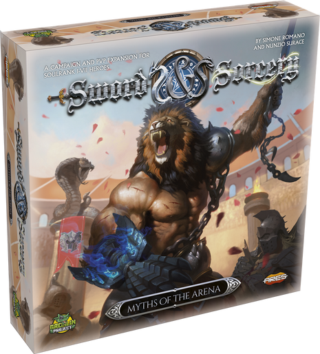 Sword & Sorcery Myths of the Arena – strategisch bordspel – 1 tot 5 spelers