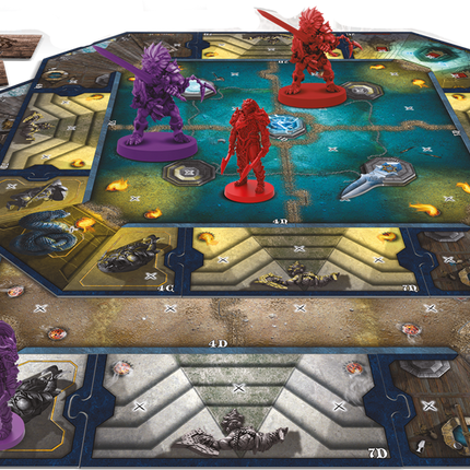 Dit is een foto van het spel Sword & Sorcery Myths of the Arena te koop bij Speldorado Spellenwinkel Delft
