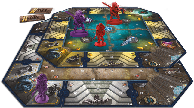 Dit is een foto van het spel Sword & Sorcery Myths of the Arena te koop bij Speldorado Spellenwinkel Delft