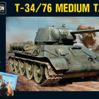 Dit is een foto van het spel T34/76 Medium Tank te koop bij Speldorado Spellenwinkel Delft