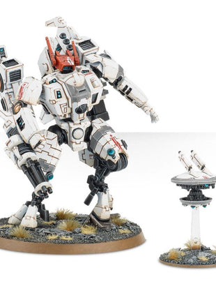 Dit is een afbeelding van het miniatuur Commander - Tau Empire voor het spel Warhammer, te koop bij Tabletop Miniature Wargames spellenwinkel Speldorado in delft