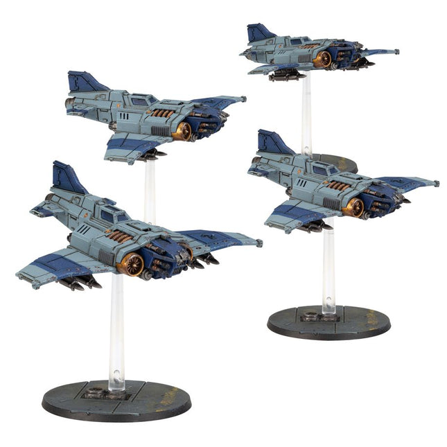 Dit is een foto van het spel Thunderbolt Fighter Squadron - Legion Imperialis te koop bij Speldorado Spellenwinkel Delft