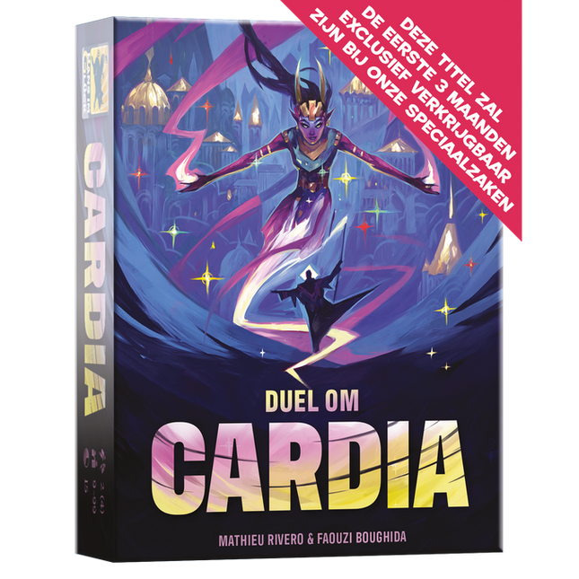 Twee spelers in een snel duel, strategisch kaartspel Duel for Cardia met slimme timing en tactische keuzes.