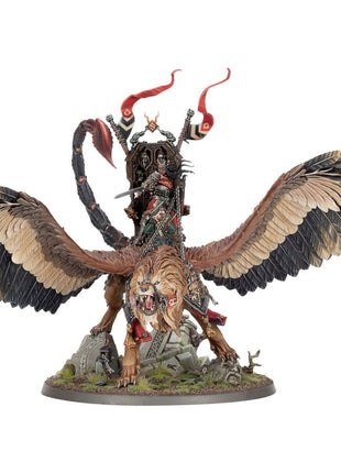 Dit is een afbeelding van het miniatuur Tahlia Vedra Lioness Of The Parch - Cities of Sigmar voor het spel Warhammer, te koop bij Tabletop Miniature Wargames spellenwinkel Speldorado in delft