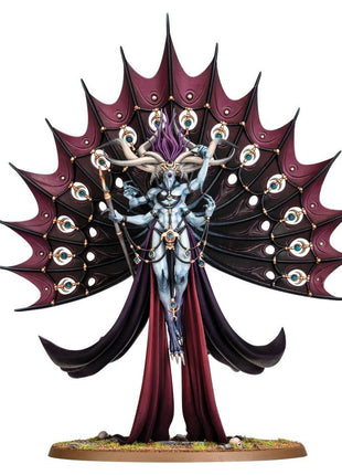 Dit is een afbeelding van het miniatuur Dexcessa Talon Of Slaanesh - Disciples of Tzeetch voor het spel Warhammer, te koop bij Tabletop Miniature Wargames spellenwinkel Speldorado in delft