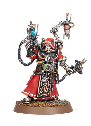 Dit is een afbeelding van het miniatuur Technoarchaeologist - Adeptus Mechanicus voor het spel Warhammer, te koop bij Tabletop Miniature Wargames spellenwinkel Speldorado in delft