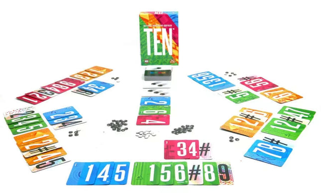 Dit is een foto van het spel Ten  te koop bij Speldorado Spellenwinkel Delft