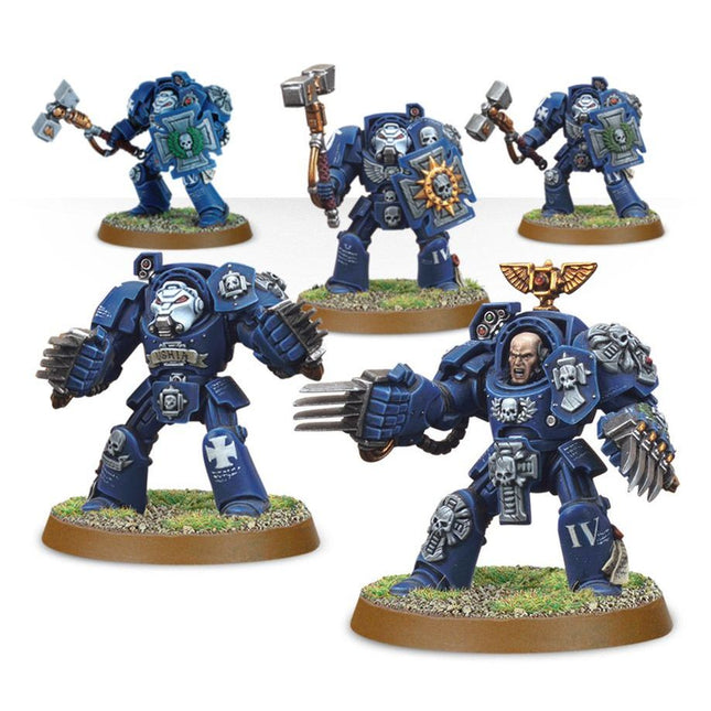 Dit is een foto van het spel Terminator Assault Squad - Space Marines te koop bij Speldorado Spellenwinkel Delft