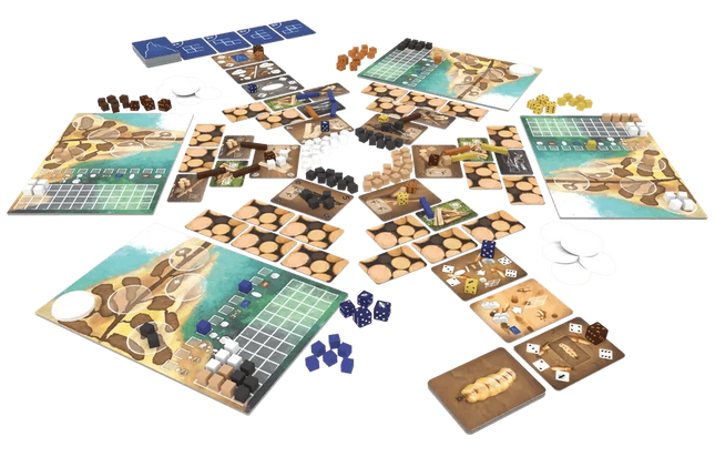 Dit is een foto van het spel Termite Towers EN te koop bij Speldorado Spellenwinkel Delft