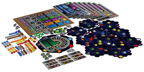 Dit is een foto van het spel Terra Mystica Gaia - EN te koop bij Speldorado Spellenwinkel Delft