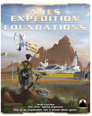 Dit is een foto van het spel Terraforming Mars Ares Expedition Foundations EN te koop bij Speldorado Spellenwinkel Delft