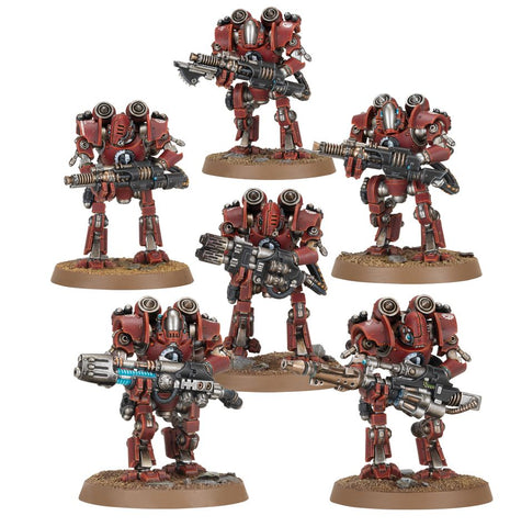 Dit is een afbeelding van het miniatuur Thallax Cohort - Mechanicum voor het spel Warhammer, te koop bij Tabletop Miniature Wargames spellenwinkel Speldorado in delft