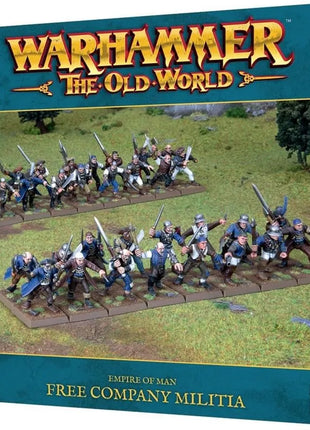 Warhammer: The Old World free company militia - empire of men – fantasy miniaturen set Warhammer: The Old World free company militia - empire of men – fantasy miniaturen set