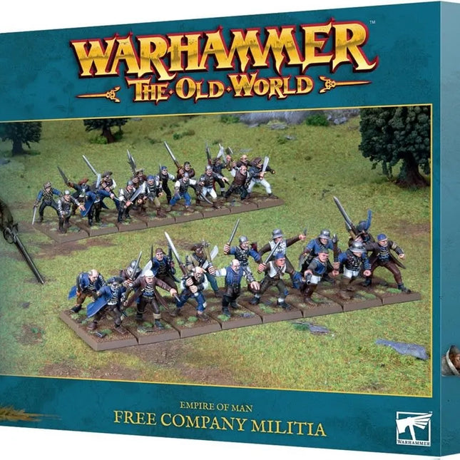 Dit is een foto van het spel free company militia - empire of men te koop bij Speldorado Spellenwinkel Delft