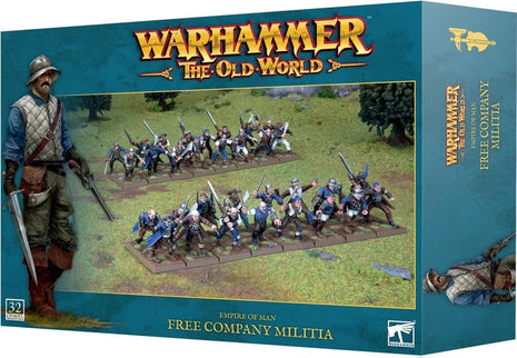 Warhammer: The Old World free company militia - empire of men – fantasy miniaturen set Warhammer: The Old World free company militia - empire of men – fantasy miniaturen set