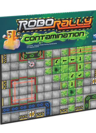 Robo Rally The Contamination expansion – gezellig bordspel – 2 tot 6 spelers