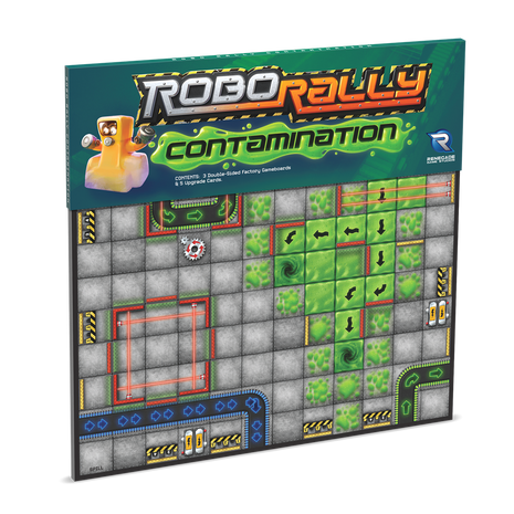 Robo Rally The Contamination expansion – gezellig bordspel – 2 tot 6 spelers