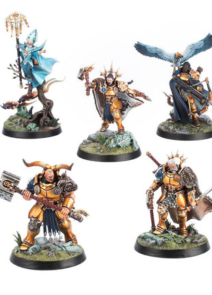 Dit is een afbeelding van het miniatuur The Blacktalons - Stormcast Eternals voor het spel Warhammer, te koop bij Tabletop Miniature Wargames spellenwinkel Speldorado in delft