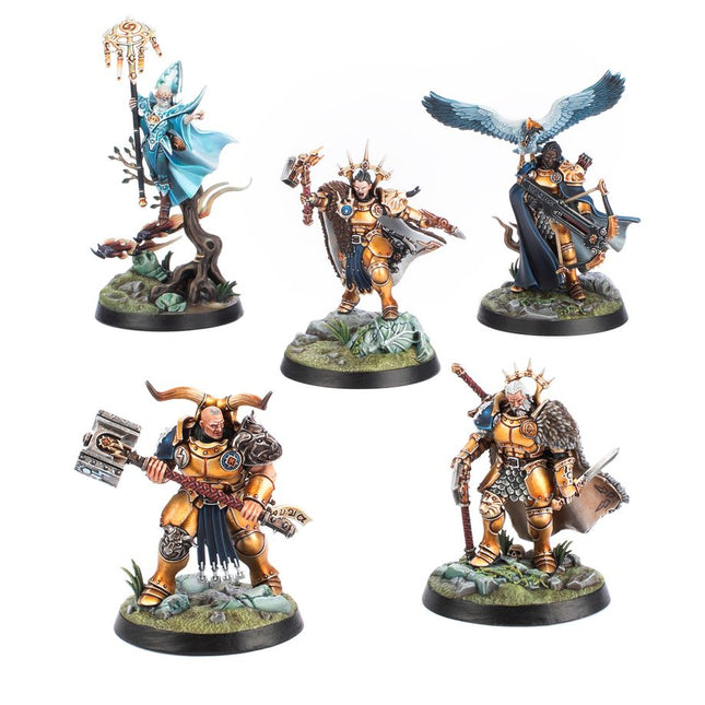 Dit is een afbeelding van het miniatuur The Blacktalons - Stormcast Eternals voor het spel Warhammer, te koop bij Tabletop Miniature Wargames spellenwinkel Speldorado in delft